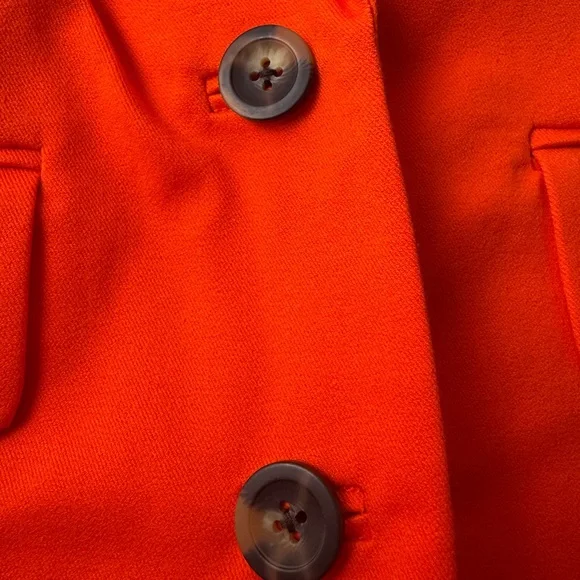 NWT Boden Classic Blazer Orange Women's Size 4P Career Business Office - Picture 8 of 12